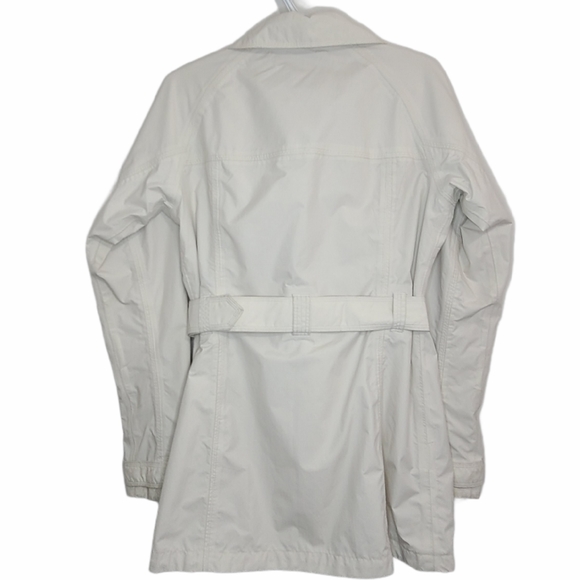The North Face Cream HyVent Waterproof Trench Coat - Picture 3 of 16